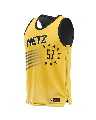 Maillot Basket RC Metz Jaune - Akka Sports