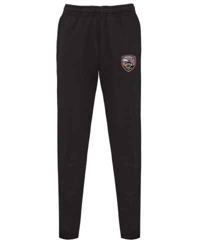 Pantalon jogging Homme Pompiers Aérogare Toulouse - Akka Sports noir