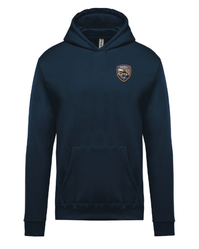 Sweat à capuche Enfant Coton Pompiers Aérogare Toulouse - Akka Sports