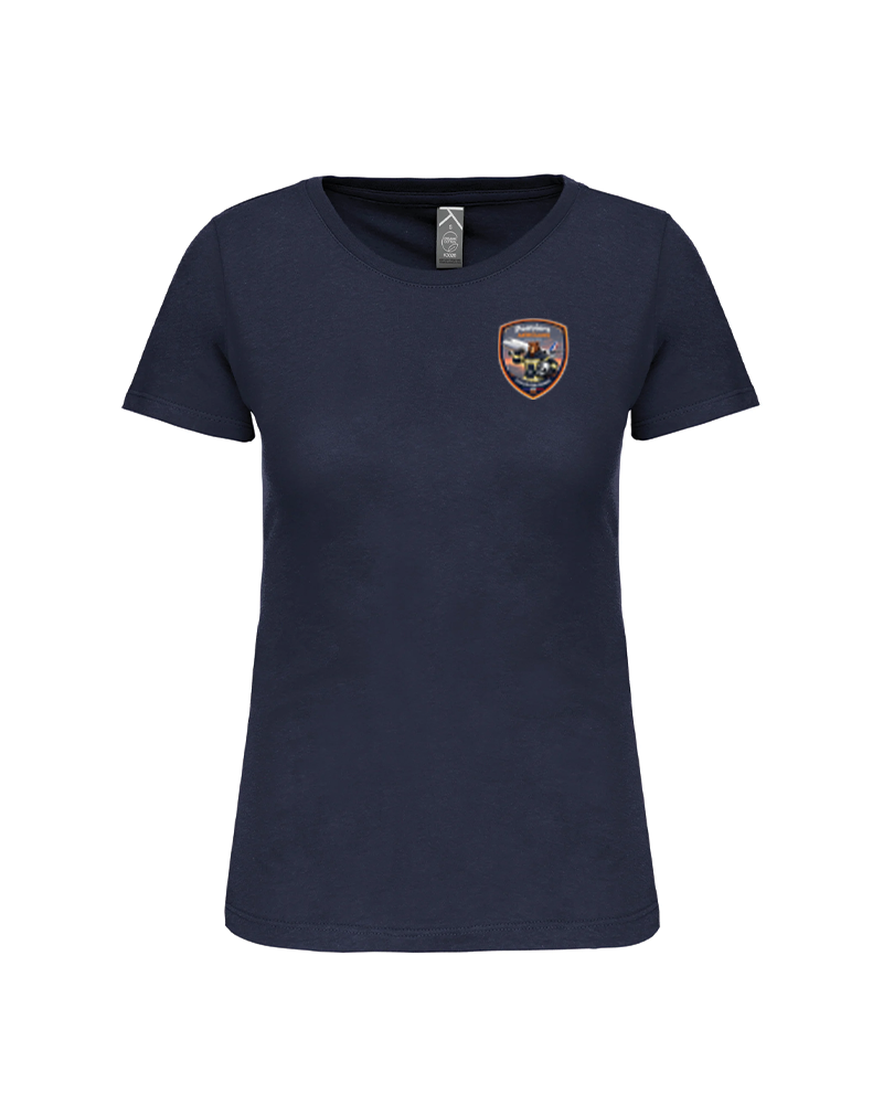 Tee-shirt Coton Femme Pompiers Aérogare Toulouse - Akka Sports