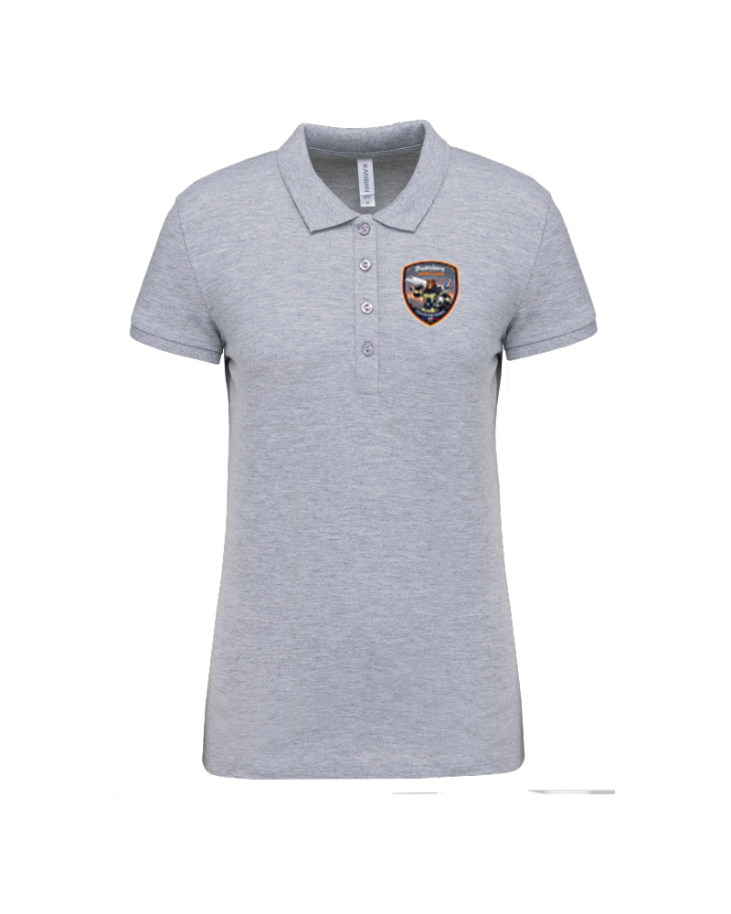 Polo piqué Femme Pompiers Aérogare Toulouse - Akka Sports