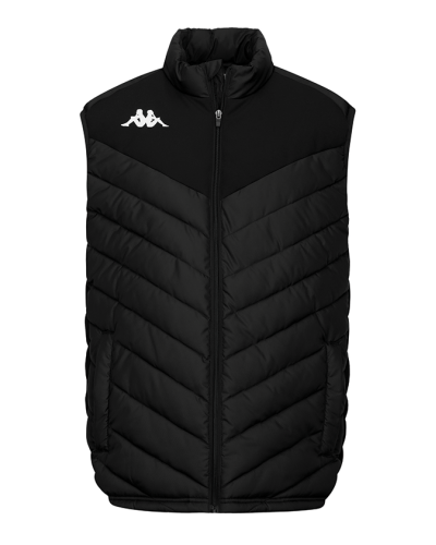 Bodywarmer Giatto noir face - Kappa