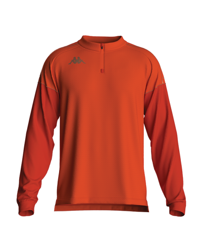 Sweat Quaterzip Massolo orange - Kappa