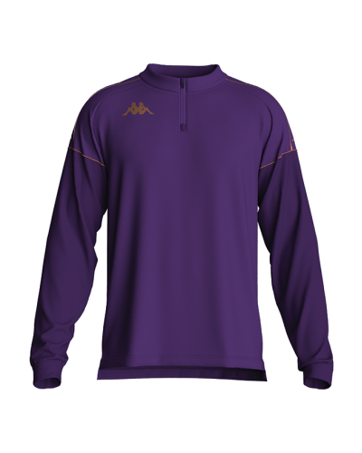 Sweat Quaterzip Massolo violet - Kappa