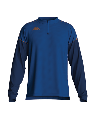 Sweat Quaterzip Massolo bleu - Kappa
