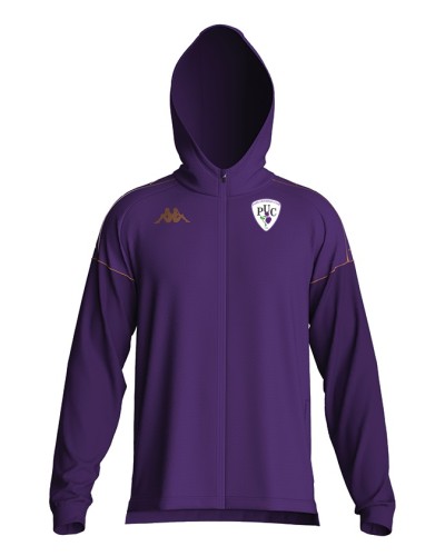 Hoodie Zip Training Mevolo PUC RUGBY - Kappa