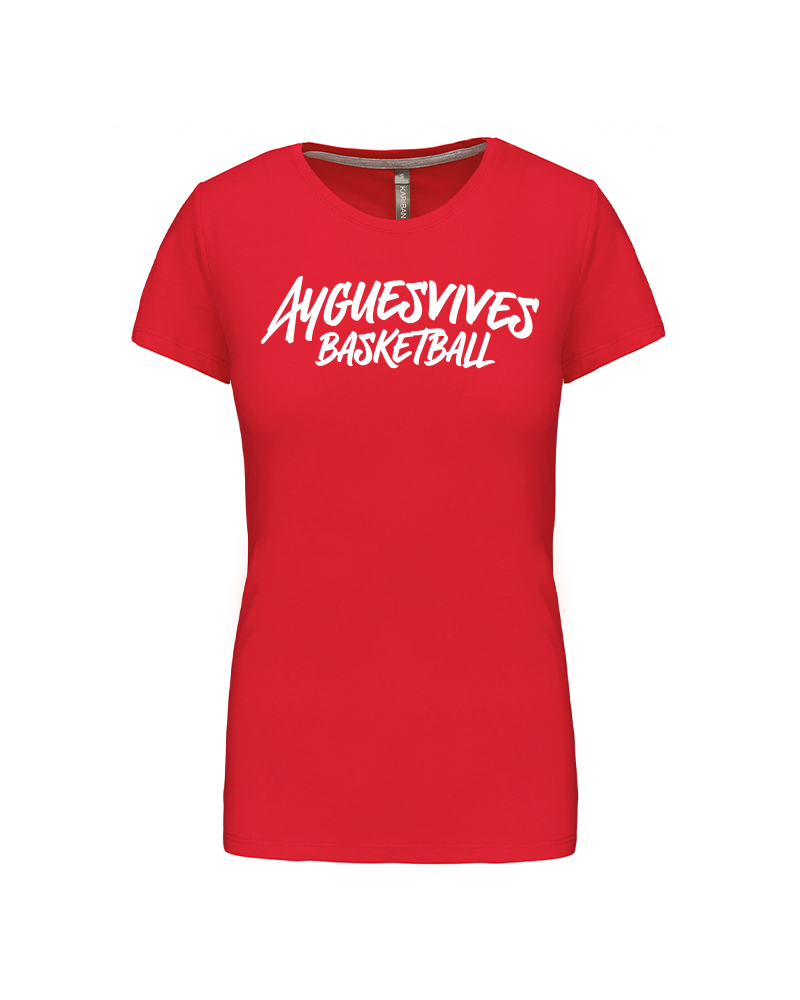 Tee-shirt Femme Script ASA BASKET - Akka Sports