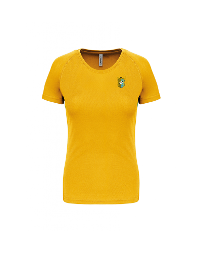 Tee-shirt Training Femme jaune Grenade Sports - Akka Sports