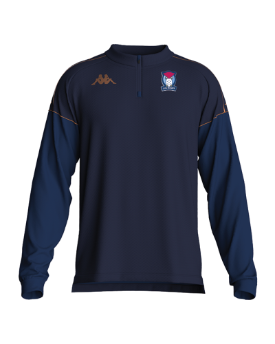 Sweat Quaterzip Massolo marine LUC RUGBY - Kappa