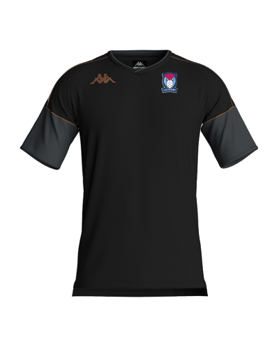 Tee Training Mianto noir LUC RUGBY - Kappa
