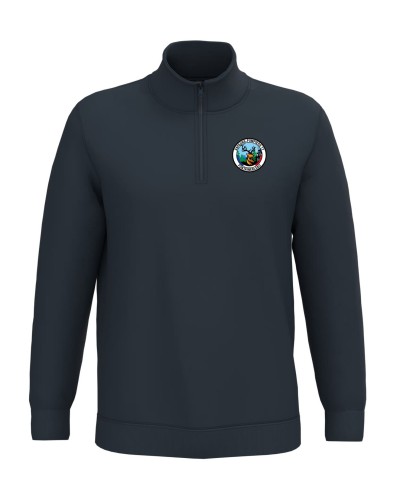 Sweat-shirt col zippé SP FONTAINEBLEAU - Akka Sports