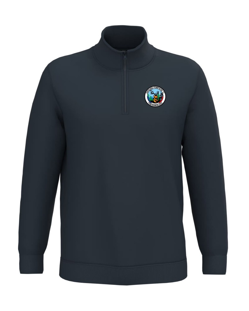 Sweat-shirt col zippé SP FONTAINEBLEAU - Akka Sports