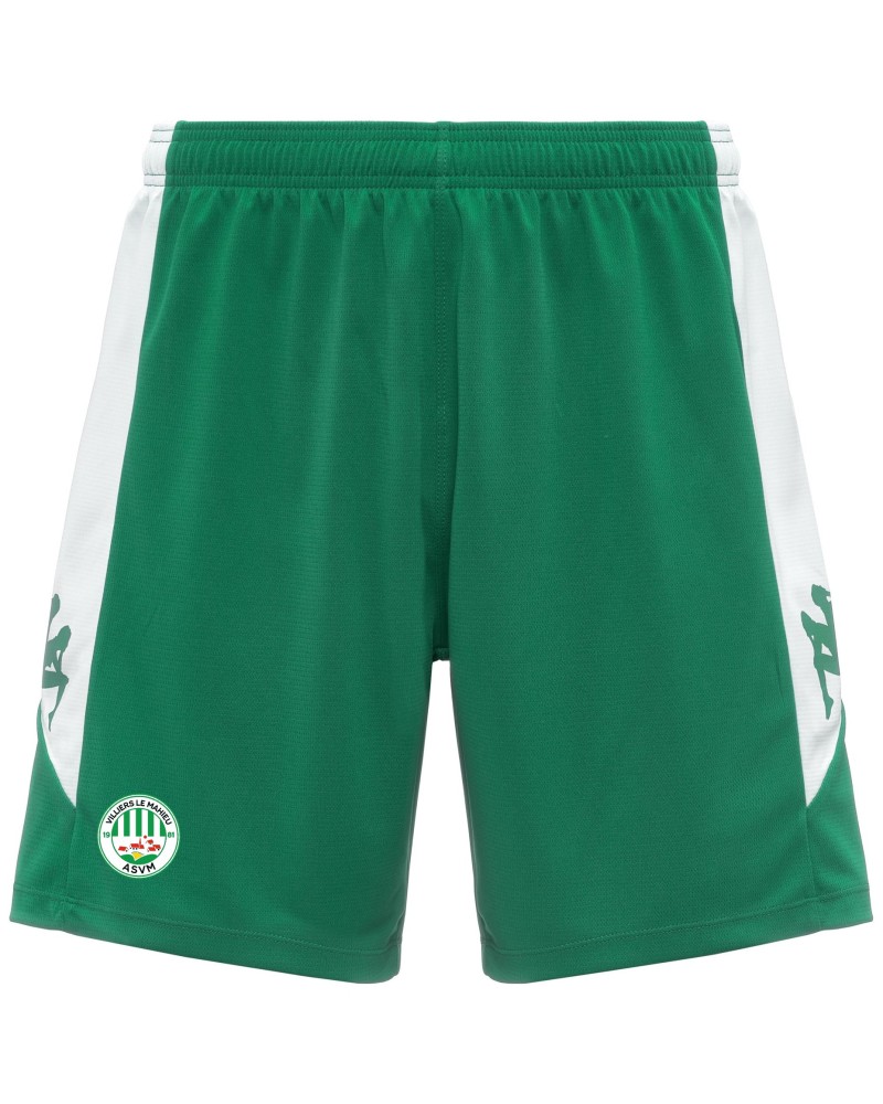 Short training Lucio Vert ASVM Villiers-Le-Mahieu - Kappa par Akka Sports