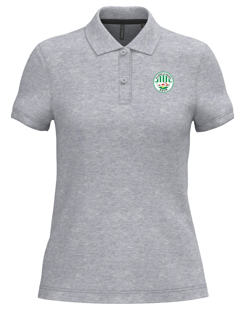 Polo Kariban K242 GRIS ASVM VILLIERS-LE-MAHIEU AKKA SPORTS