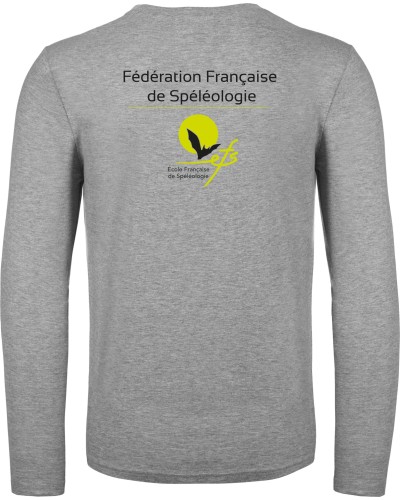 T-Shirt ML Homme Ecole Française de Spéléologie - Akka Sports Dos