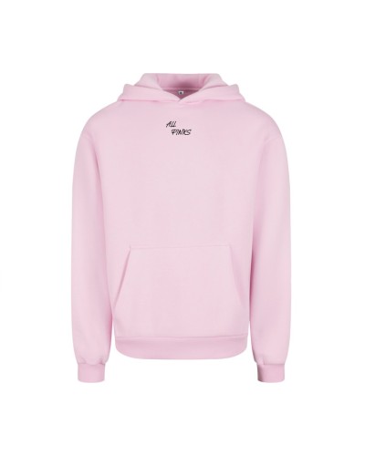 SWEAT OVERSIZE ALL PINKS ROSE FACE