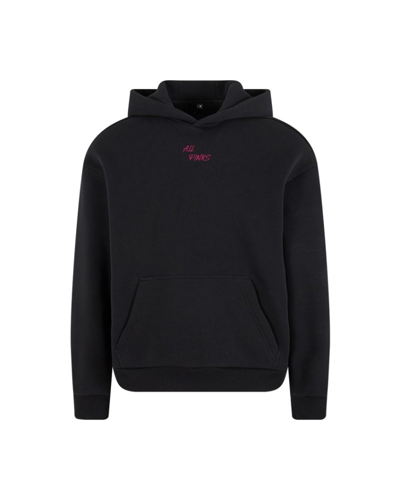 SWEAT OVERSIZE ALL PINKS NOIR FACE