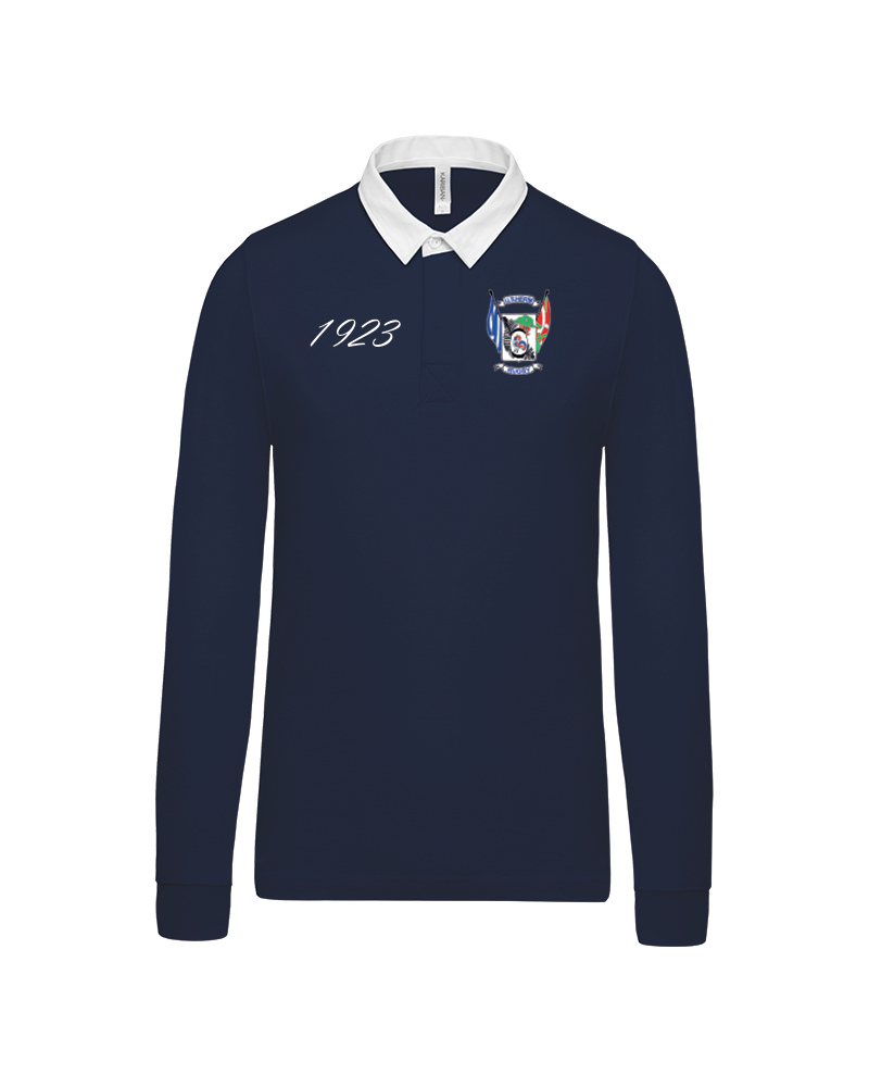 Polo Rugby manches longues US HERM RUGBY - Akka Sports