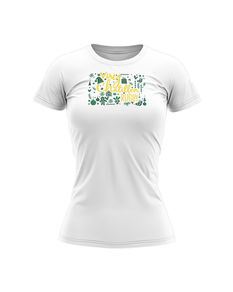 Tee-shirt Lifestyle Noël Graphik FEMME VIRY - Akka Sports