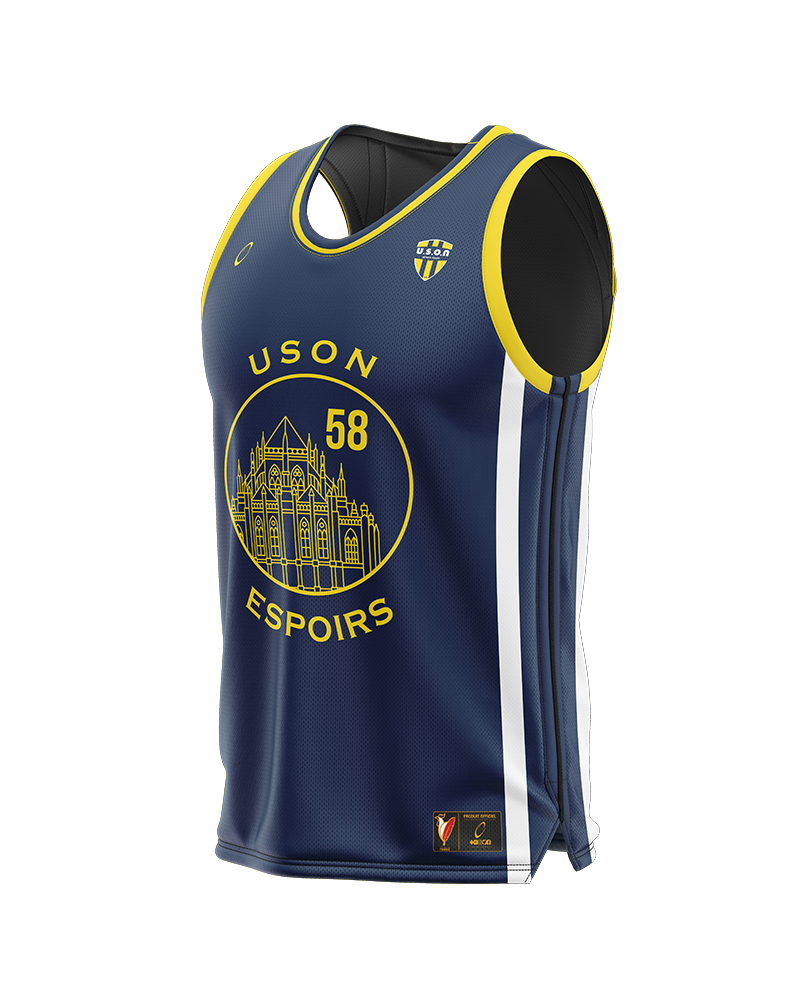 Maillot Basket USON Nevers Rugby Bleu - Akka Sports