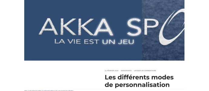 Les différents modes de personnalisation